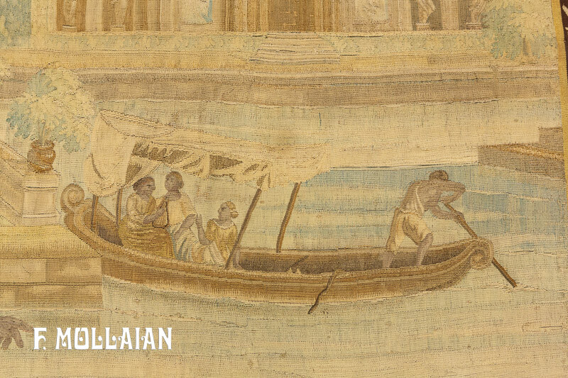 A Very Fine Figurative Antique Tapestry n°:50978677
